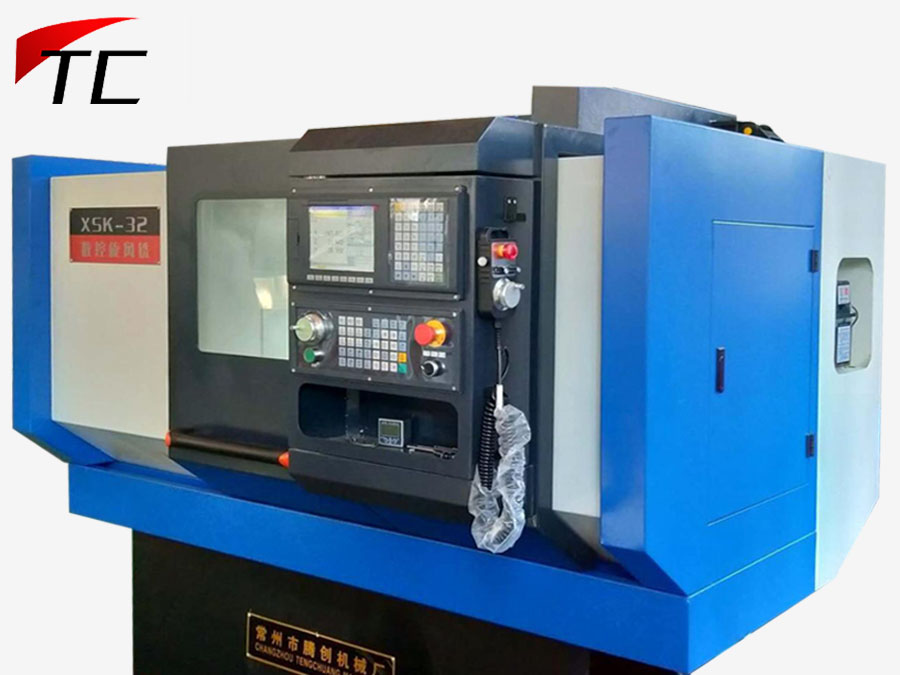 數(shù)控旋風(fēng)銑加工蝸桿 絲桿 螺紋 XSK-32/750